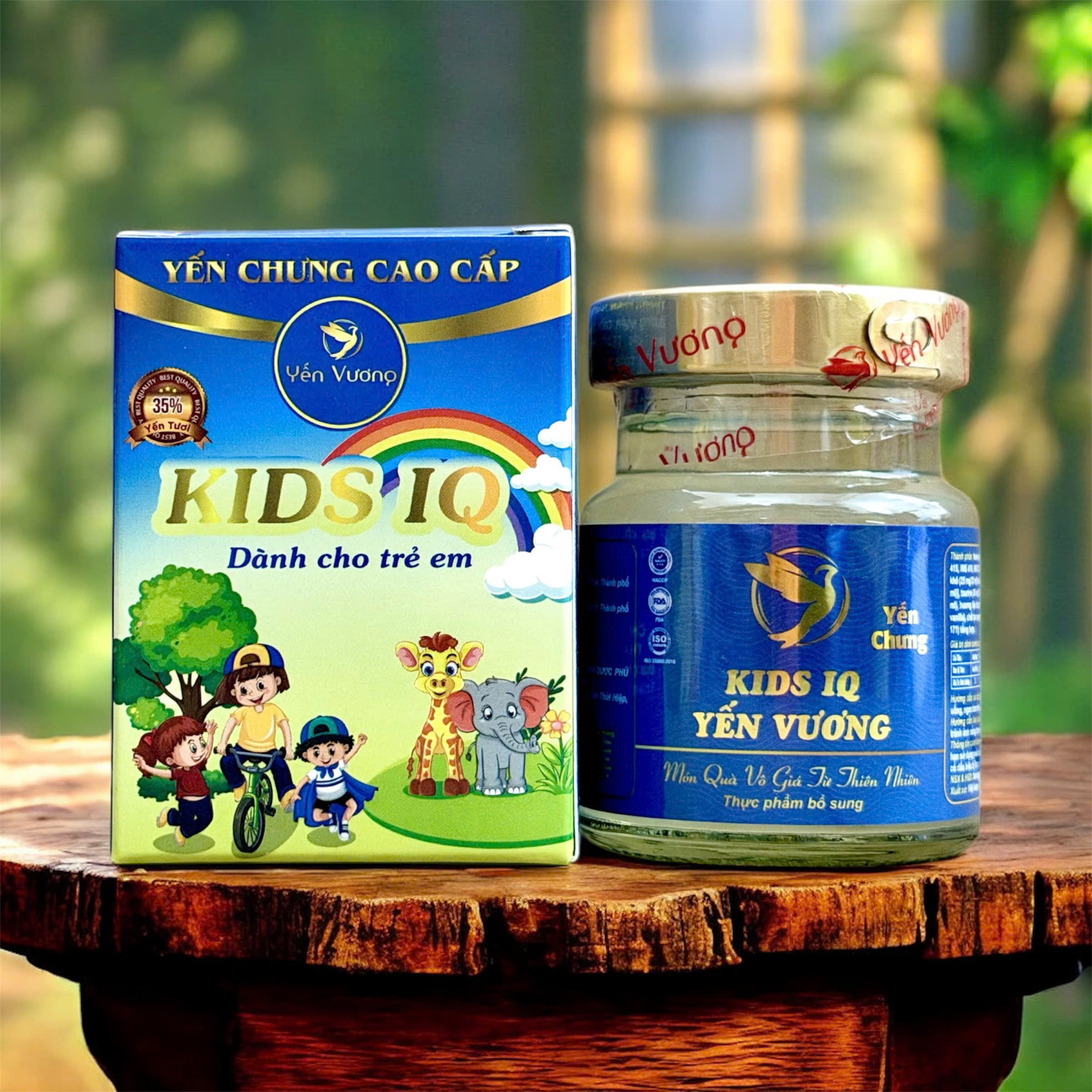 Hũ yến Vương 70ml có hộp Kids IQ